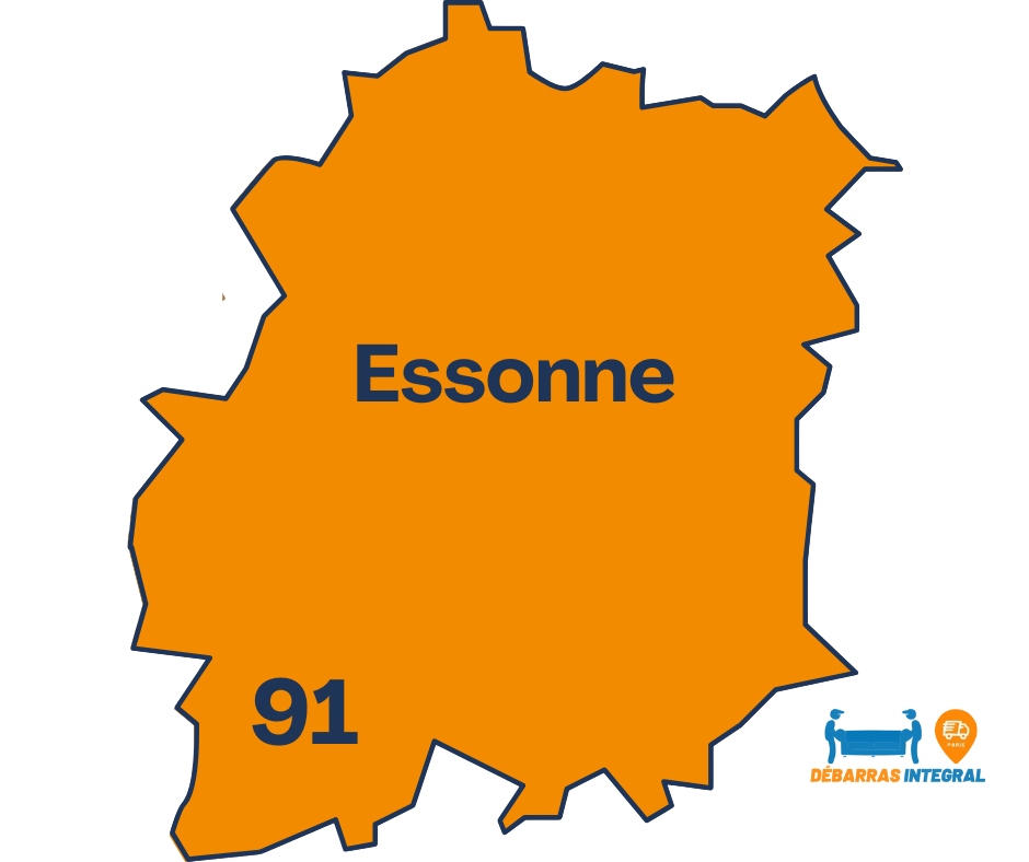 Image représentant le département de l'Essonne, débarras Essonne 91