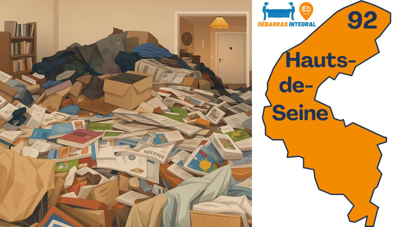 Débarras appartement dans le 92 Hauts de Seine.débarras dans les Hauts-de-Seine 92. Débarrasser un appartement dans le 92